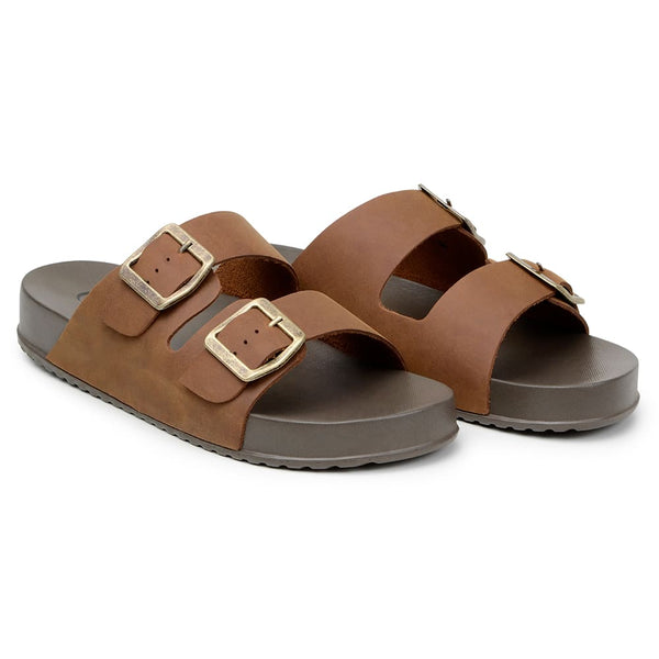 Sandália Masculina CNS 62600 CAMEL