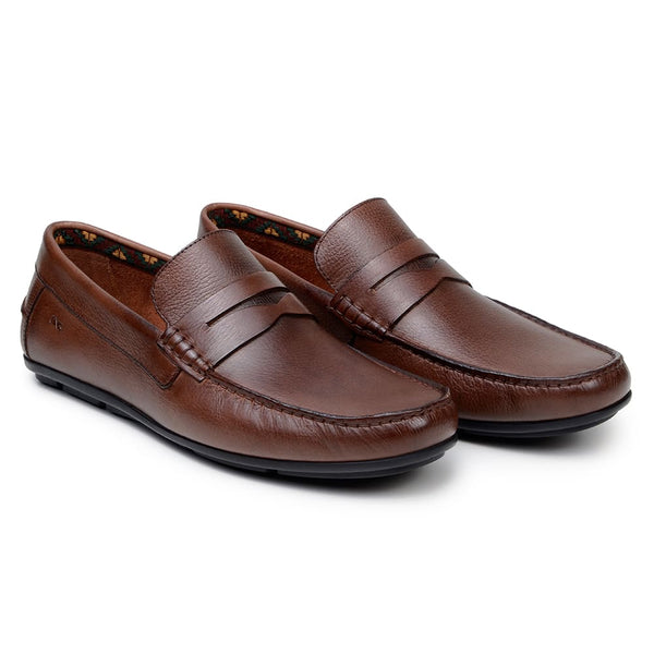 SAPATO CASUAL MASCULINO MOCASSIM CNS CLARK VI WHISKY