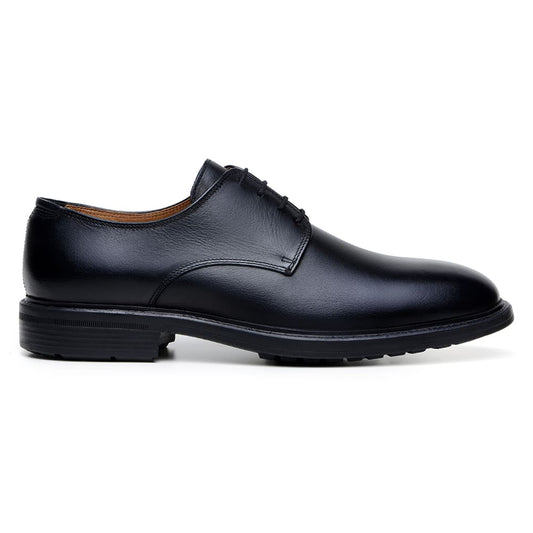 SAPATO CASUAL MASCULINO DERBY CNS COLLIN I PRETO