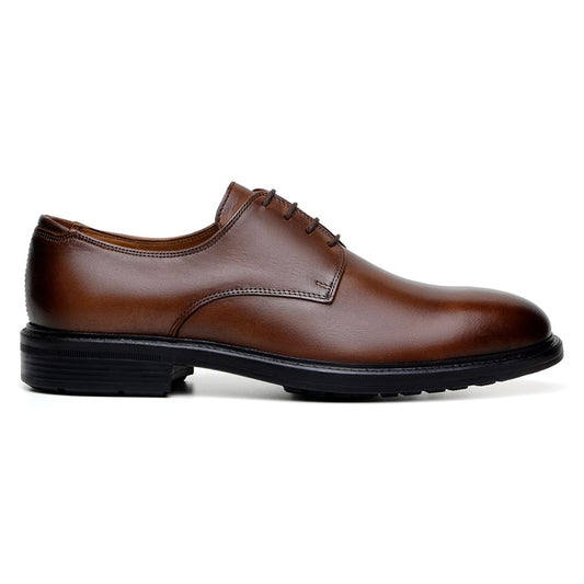 SAPATO CASUAL MASCULINO DERBY CNS COLLIN I WHISKY