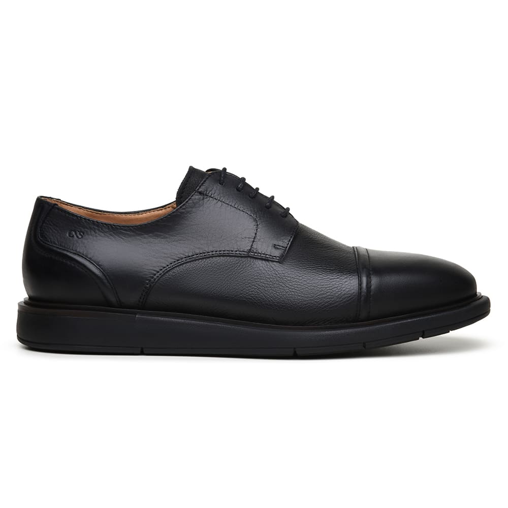 Sapato Casual Masculino Derby CNS Elden 01 Preto