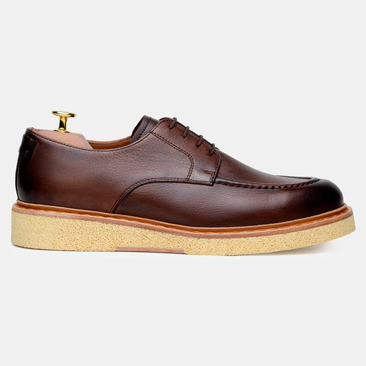 SAPATO CASUAL MASCULINO DERBY CNS+ HOWER II WHISKY