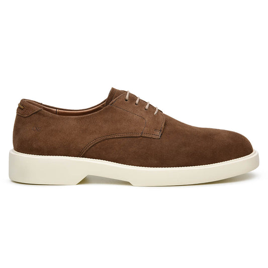 SAPATO CASUAL MASCULINO DERBY CNS WOOD 01 MARROM