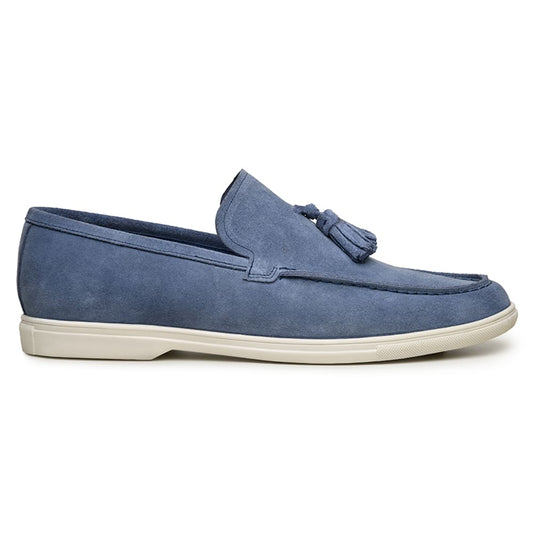 SAPATO CASUAL MASCULINO TASSEL LOAFER CNS MATTEO 01 JEANS