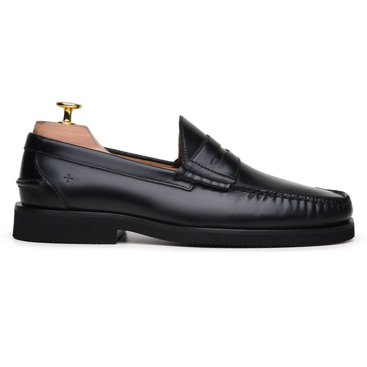 SAPATO CASUAL MASCULINO MOCASSIM CNS+ HECTOR 01 PRETO