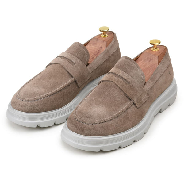 SAPATO CASUAL MASCULINO MOCASSIM CNS+ LAN 13 GINGER