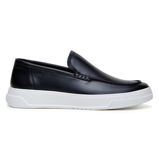 SAPATO CASUAL MASCULINO MOCASSIM CNS ROD III PRETO