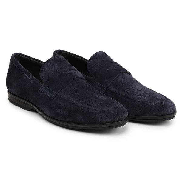 SAPATO SOCIAL MASCULINO MOCASSIM CNS VOSS 01 MARINHO