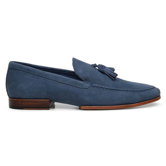 SAPATO CASUAL MASCULINO TASSEL LOAFER CNS CARLO 01 AZUL