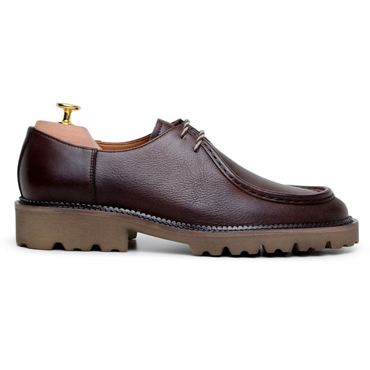 SAPATO CASUAL WALLABEE CNS+ BATAH I CAFÉ