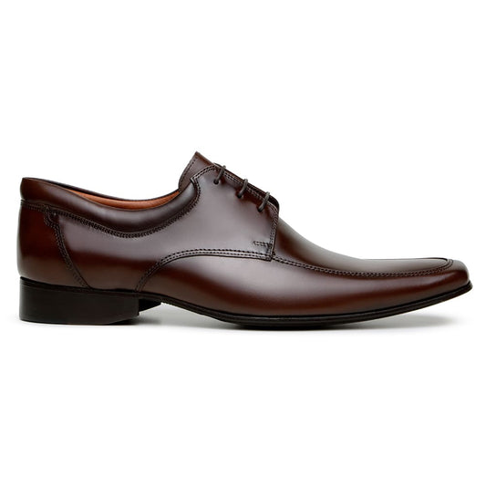 Sapato Social Masculino Derby CNS Disc 05 TOSTADO