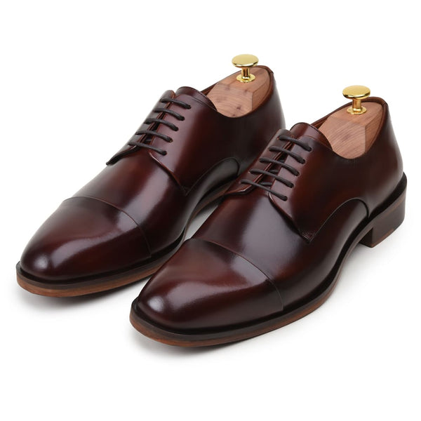 SAPATO SOCIAL MASCULINO DERBY CNS+ HOLL WHISKY