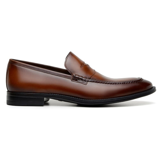 Sapato Social Masculino Mocassim CNS 19520 CAMEL