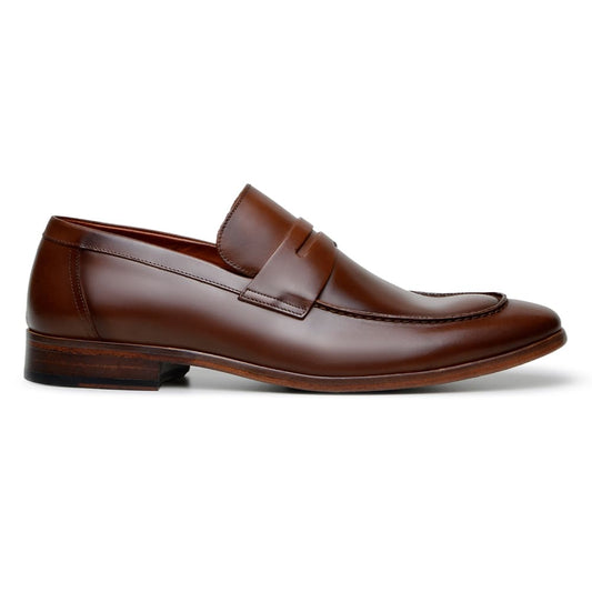 SAPATO SOCIAL MASCULINO MOCASSIM CNS BENELLI 56 DAMASCO