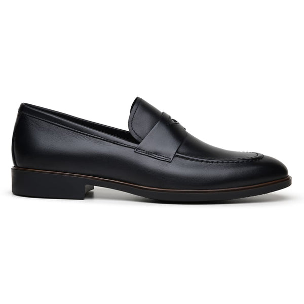 SAPATO SOCIAL MASCULINO MOCASSIM CNS FLEM 02 PRETO