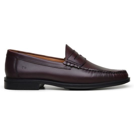 SAPATO SOCIAL MASCULINO MOCASSIM CNS LUTON 01 BURGUNDY