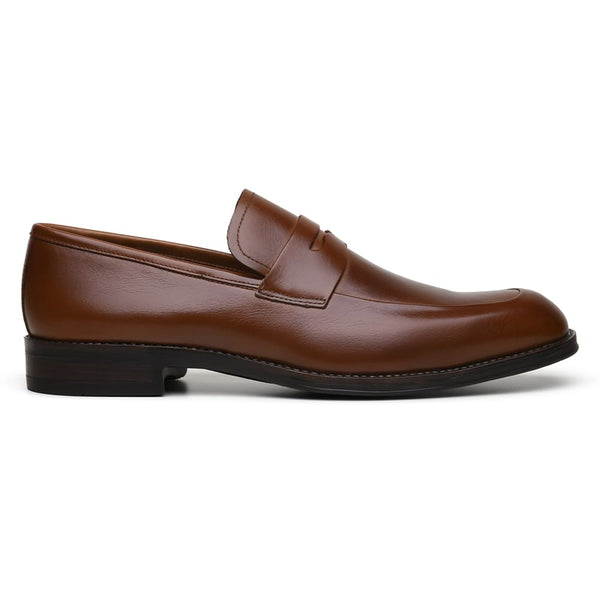 SAPATO SOCIAL MASCULINO MOCASSIM CNS TRENT 03 WHISKY