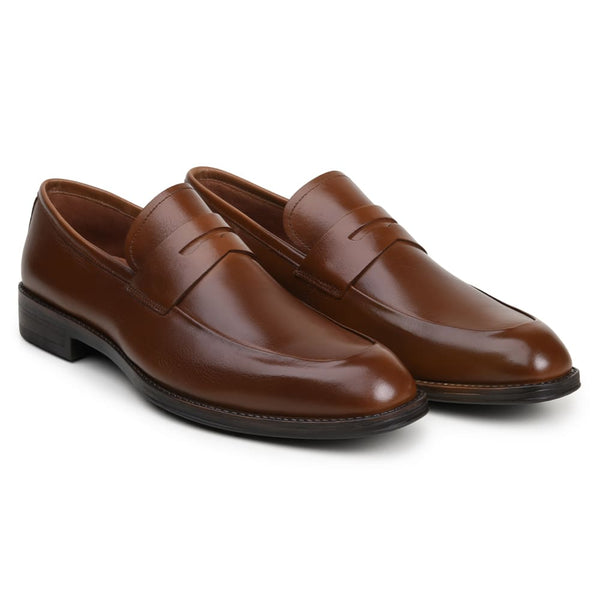 SAPATO SOCIAL MASCULINO MOCASSIM CNS TRENT 03 WHISKY