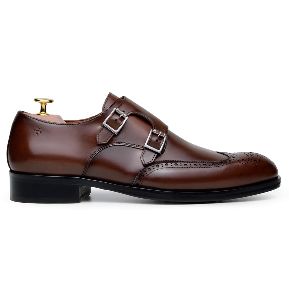 Sapato Social Masculino Monk Strap CNS+ Holl SETA