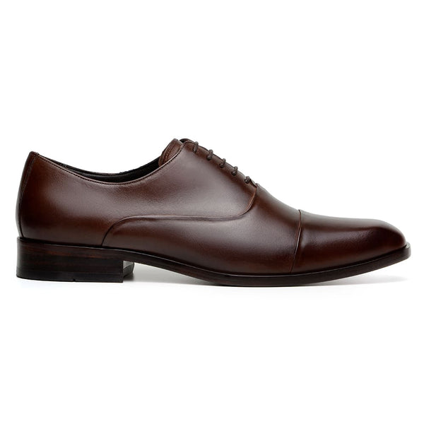 Sapato Social Masculino Oxford CNS 645 CAFÉ