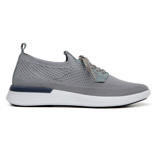 Tênis Casual Masculino CNS CAR 001 ESTANHO E AZUL
