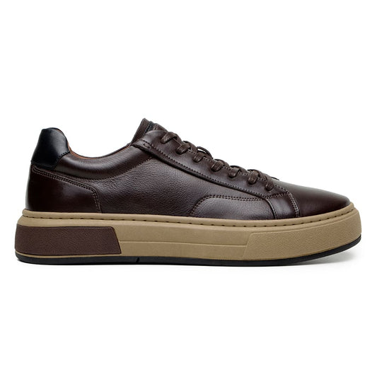 Tênis Casual Masculino CNS POW 05 CAFÉ E PRETO