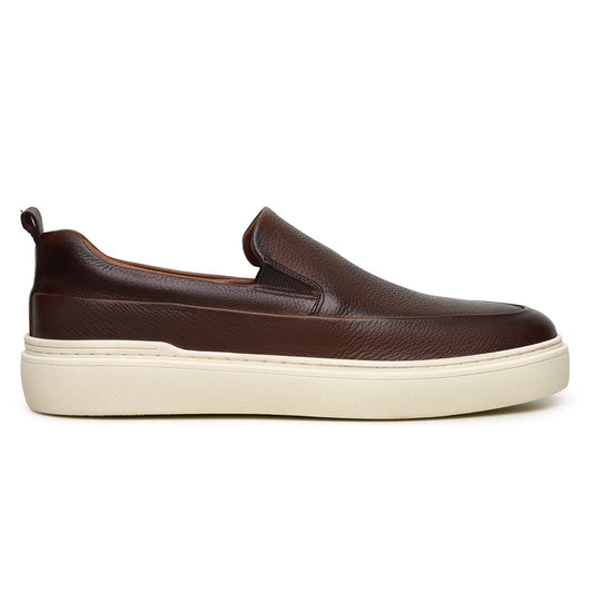TÊNIS CASUAL MASCULINO SLIP-ON CNS BOSSA 04 CONHAQUE