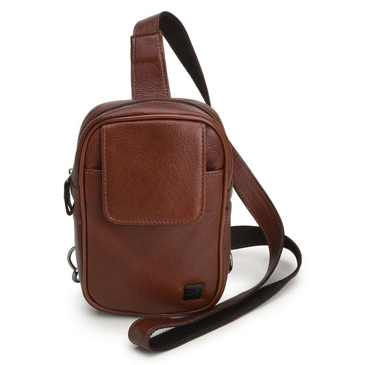 BAG MASCULINA CNS 1850 CONHAQUE