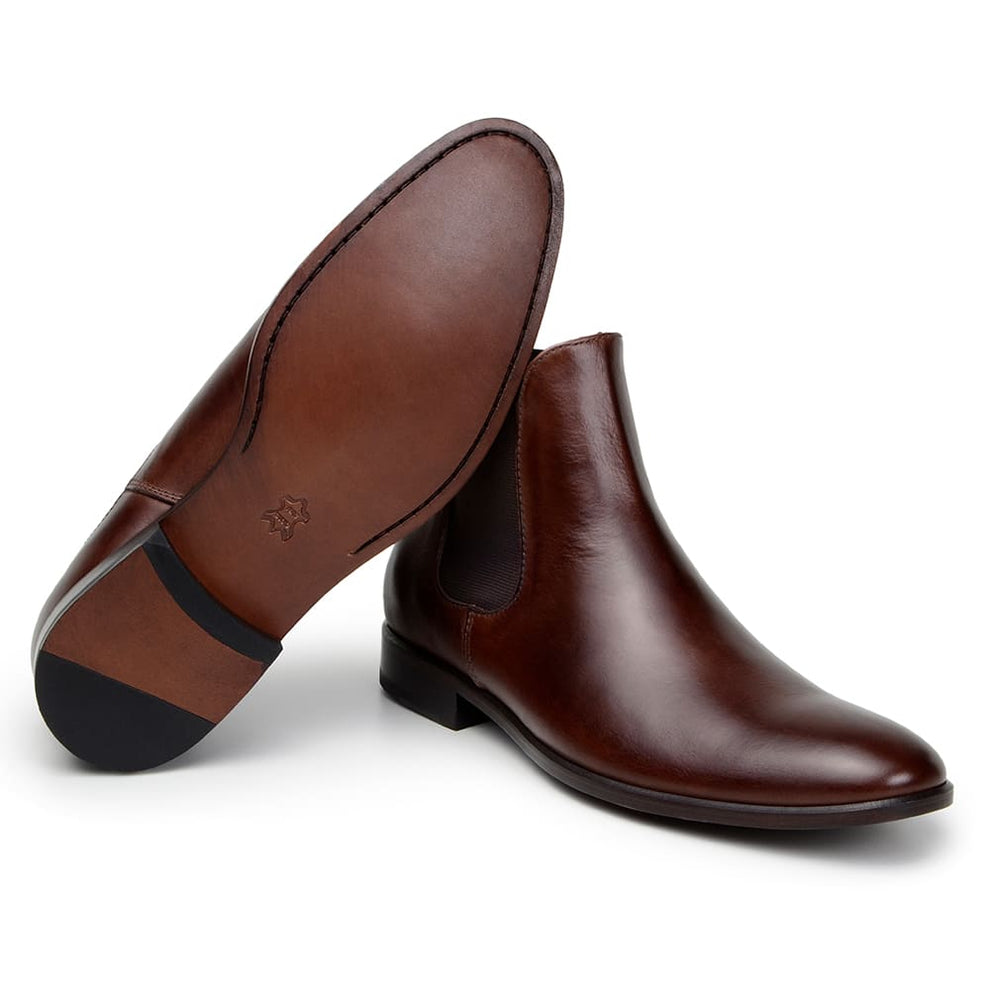Bota Casual Masculina Chelsea CNS 190001 HAVANA