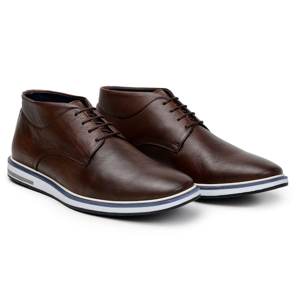 Bota Casual Masculina CNS 176011 CONHAQUE