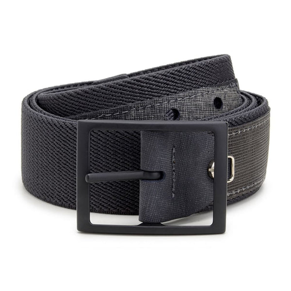 Cinto Casual Masculino Dupla Face CNS 08070280 CZA/PTO/CZA