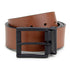 Cinto Casual Masculino Dupla Face CNS 08180104 CAMEL E PRETO