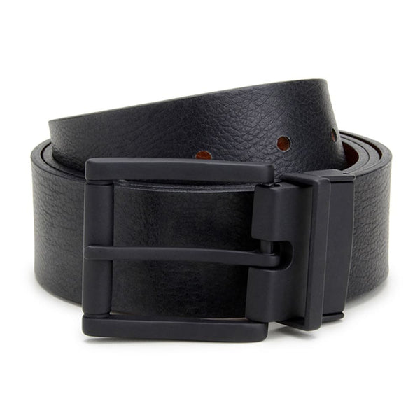 Cinto Casual Masculino Dupla Face CNS 08180104 CAMEL/PTO
