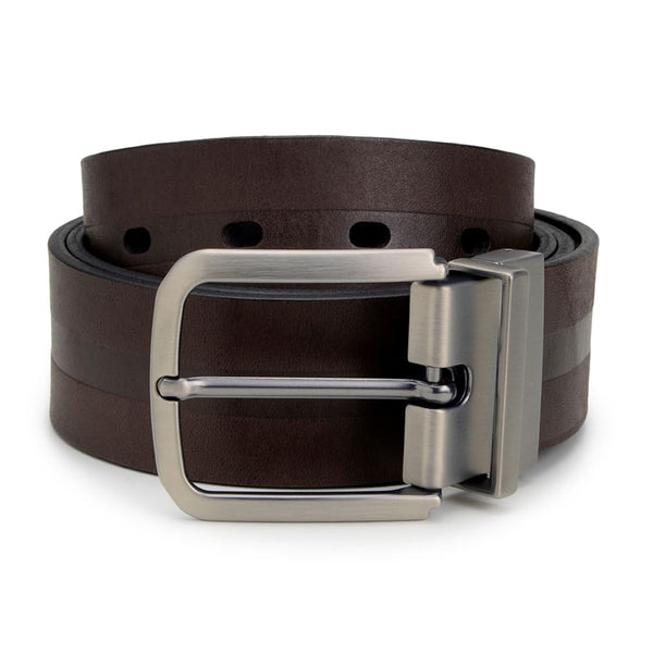 Cinto Casual Masculino Dupla Face CNS 1002 MOURO E PRETO