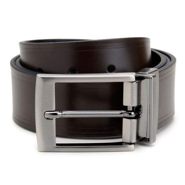 Cinto Social Masculino Dupla Face CNS 01550955 PRETO E MOURO