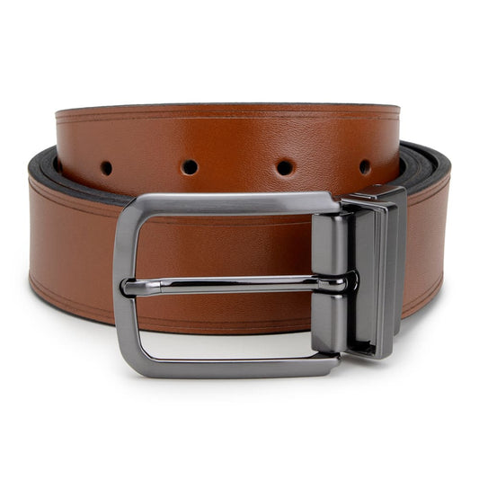 Cinto Social Masculino Dupla Face CNS 1003 WHISKY