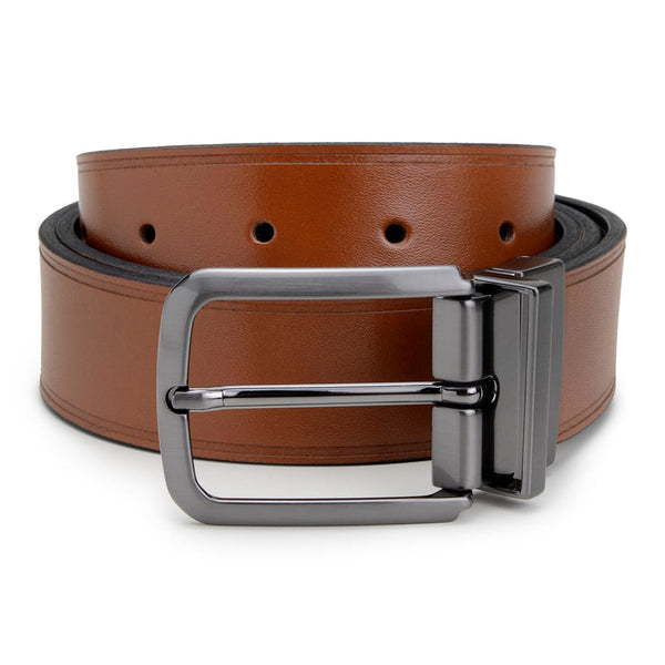 Cinto Social Masculino Dupla Face CNS 1003 WHISKY