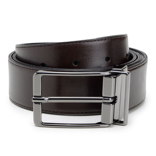 CINTO SOCIAL MASCULINO DUPLA FACE CNS 20014 MOURO E PRETO