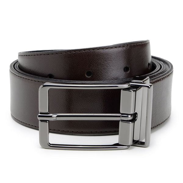 CINTO SOCIAL MASCULINO DUPLA FACE CNS 20014 MOURO E PRETO