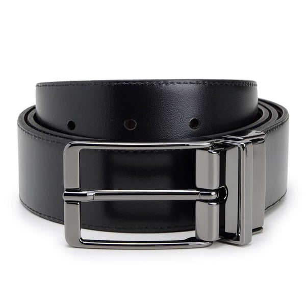 CINTO SOCIAL MASCULINO DUPLA FACE CNS 20014 MOURO E PRETO