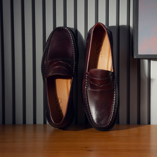 SAPATO CASUAL MASCULINO MOCASSIM CNS+ HECTOR 01 BURGUNDY