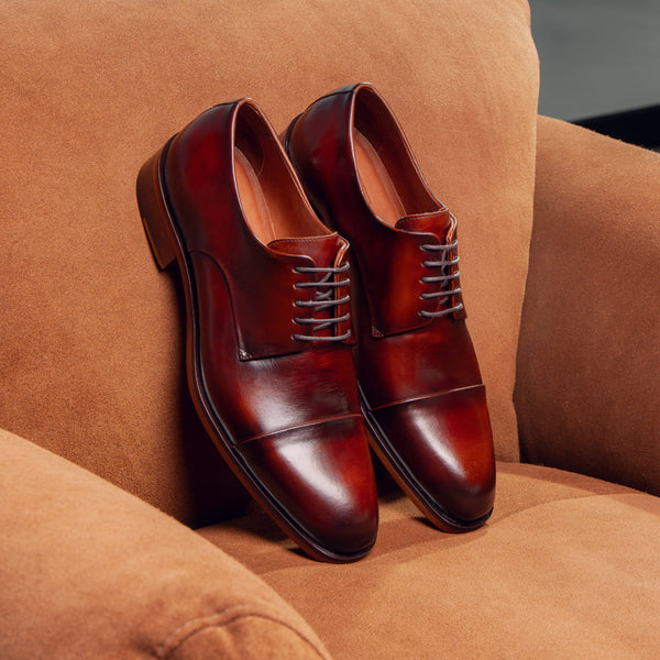 SAPATO SOCIAL MASCULINO DERBY CNS+ HOLL WHISKY