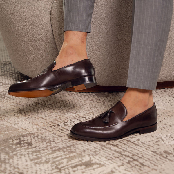 SAPATO SOCIAL MASCULINO MOCASSIM CNS+ JULES 01 MOSS