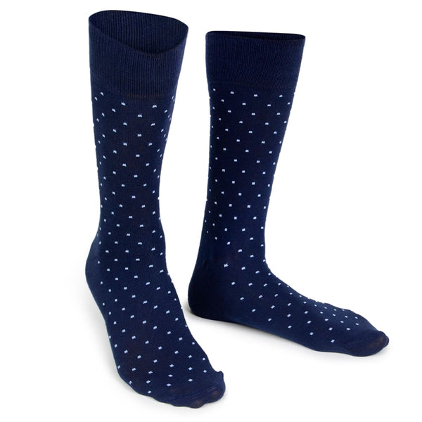 Meia Masculina Estampada 1 AZUL
