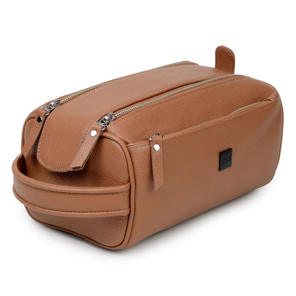 NÉCESSAIRE MASCULINA CNS 205 CARAMELO