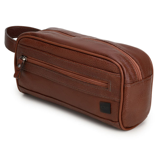 NÉCESSAIRE MASCULINA CNS 836 CONHAQUE