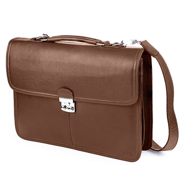 Pasta Masculina CNS 724 CONHAQUE