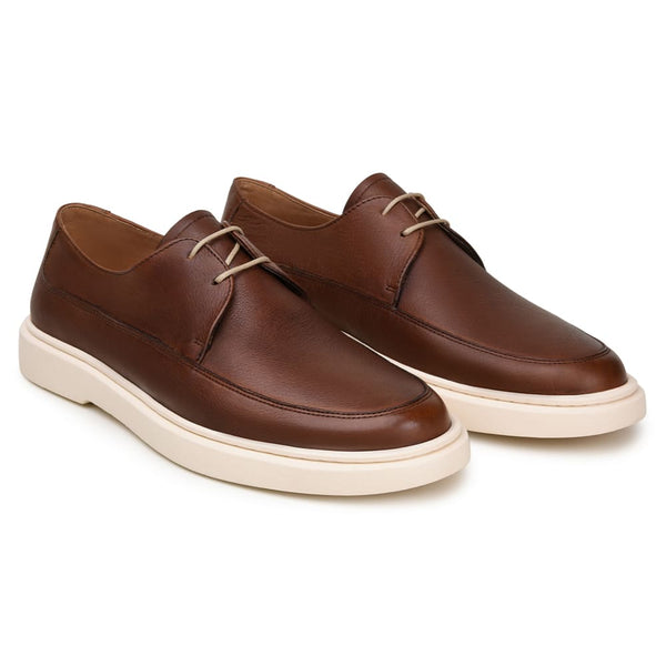 SAPATO CASUAL MASCULINO DERBY CNS GRANT 06 WHISKY