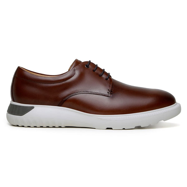 SAPATO CASUAL MASCULINO DERBY CNS THOR I CONHAQUE