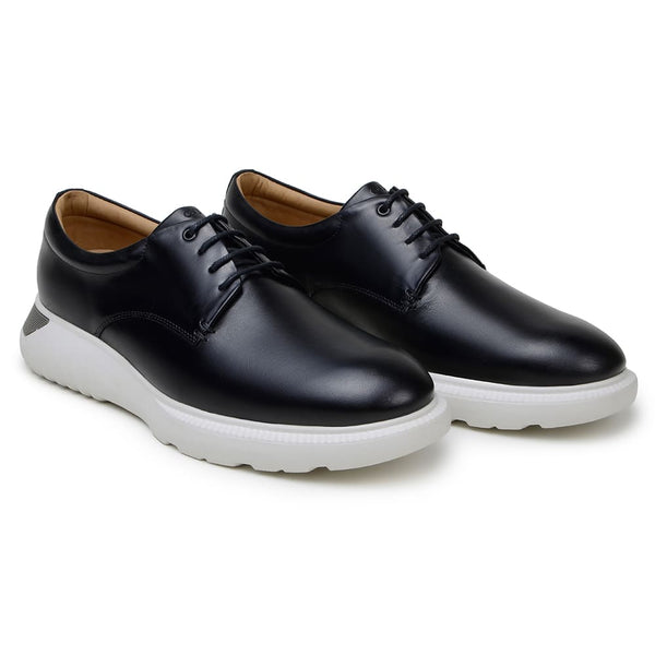 SAPATO CASUAL MASCULINO DERBY CNS THOR I PRETO